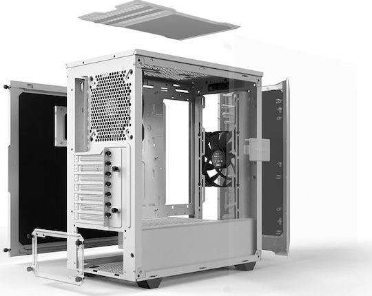 Be Quiet Pure Base 500 Midi Tower Компютърна Кутия Бяла