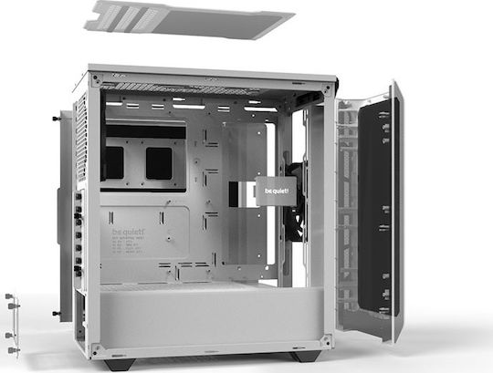 Be Quiet Pure Base 500 Midi Tower Компютърна Кутия Бяла