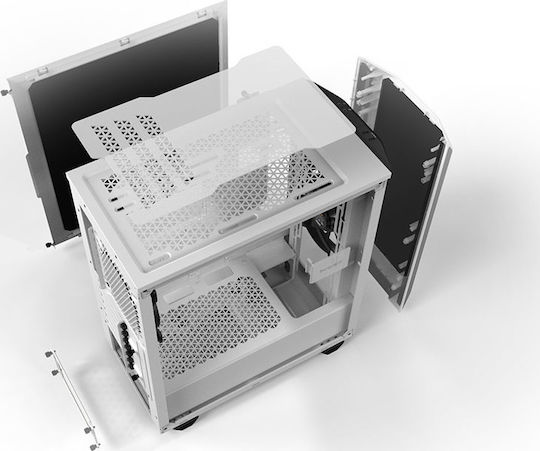 Be Quiet Pure Base 500 Midi Tower Компютърна Кутия Бяла