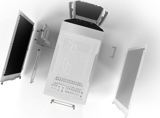 Be Quiet Pure Base 500 Midi Tower Компютърна Кутия Бяла