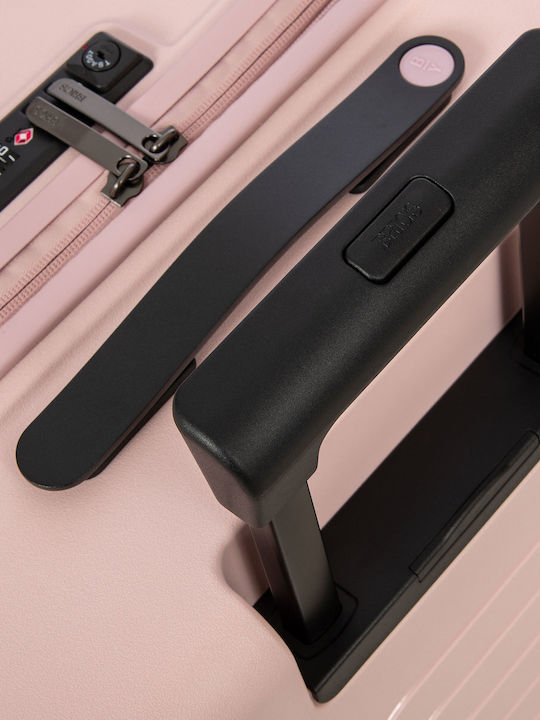 Bric's Milano Ulisse Große Hart Reisekoffer Rosa mit 4 Räder Höhe 79cm
