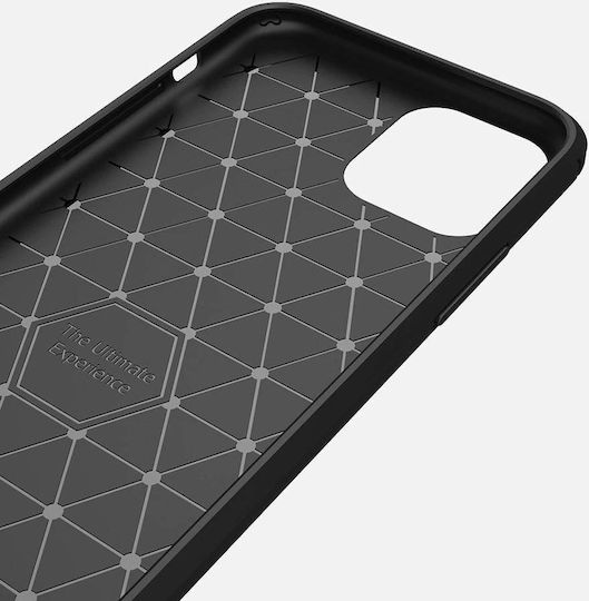 Hurtel Back Cover Σιλικόνης 1.4mm Μαύρο (iPhone 11 Pro)