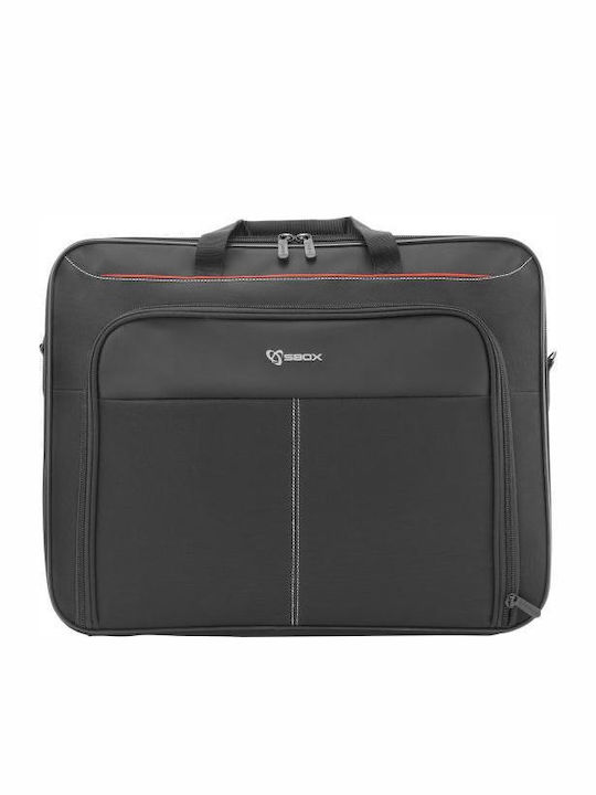 Sbox Hong Kong Τσάντα Ώμου / Χειρός για Laptop 17.3" σε Μαύρο χρώμα