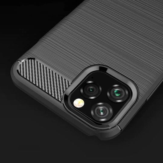 Hurtel Back Cover Σιλικόνης Μαύρο (iPhone 11)