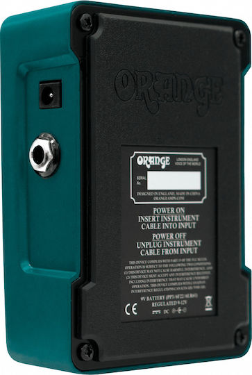 Orange Getaway Driver Pedale Wirkung Overdrive E-Gitarre