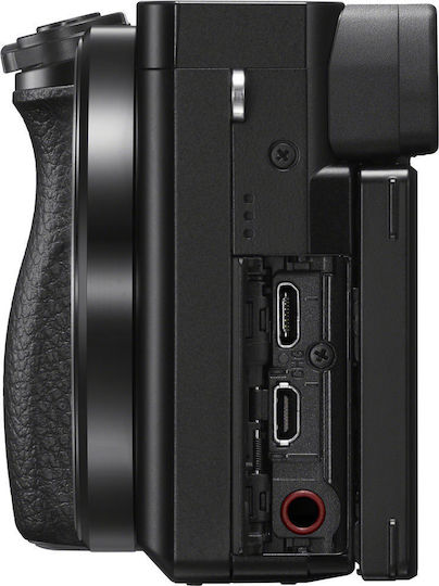 Sony α6100 Mirrorless Φωτογραφική Μηχανή Body Μαύρη