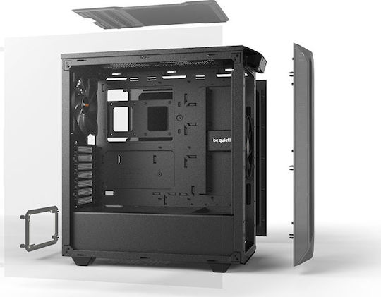 Be Quiet Pure Base 500 Midi Tower Κουτί Υπολογιστή Μαύρο