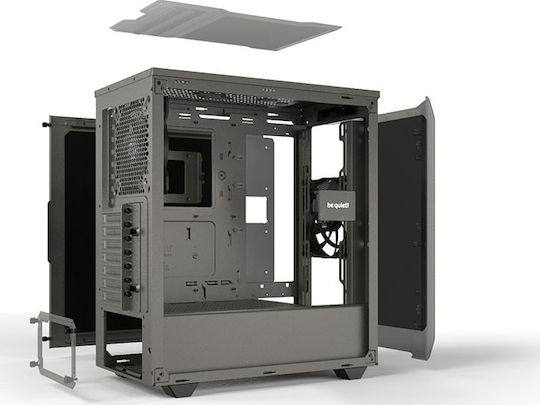 Be Quiet Pure Base 500 Midi Tower Κουτί Υπολογιστή Metallic Gray