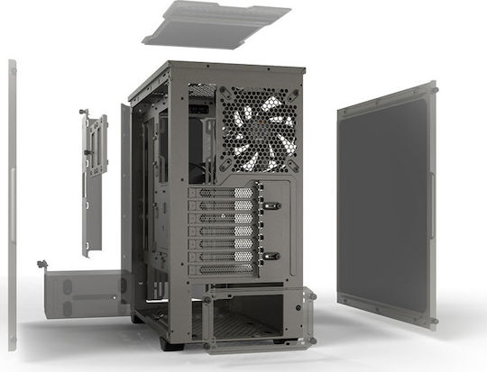 Be Quiet Pure Base 500 Midi Tower Κουτί Υπολογιστή Metallic Gray