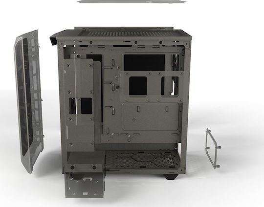 Be Quiet Pure Base 500 Midi Tower Κουτί Υπολογιστή Metallic Gray