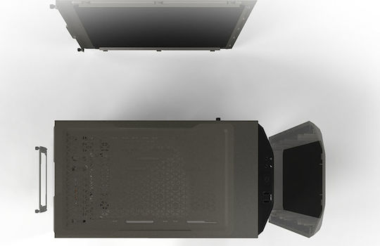 Be Quiet Pure Base 500 Midi Tower Κουτί Υπολογιστή Metallic Gray