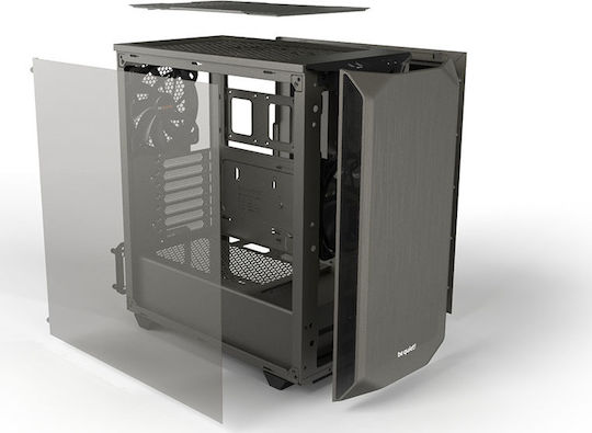 Be Quiet Pure Base 500 Midi Tower Κουτί Υπολογιστή Metallic Gray