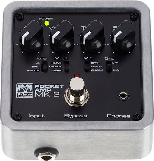 Palmer Pocket Amp MK2 PEPAMPMKII Педал Предусилвател Електрическа китара