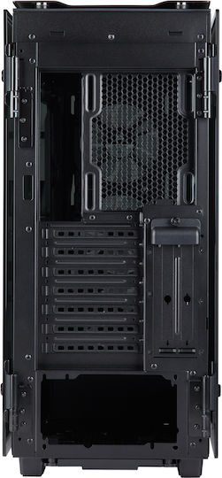 Corsair Obsidian Series 500D RGB SE Premium Геймърско бюро Midi Tower Компютърна кутия със страничен прозорец Черен