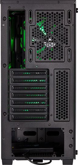 Corsair Carbide Spec Delta RGB Gaming Midi Tower Κουτί Υπολογιστή με Πλαϊνό Παράθυρο Μαύρο
