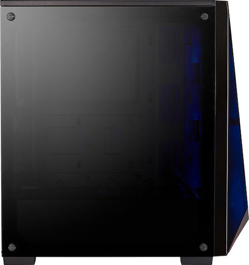 Corsair Carbide Spec Delta RGB Gaming Midi Tower Κουτί Υπολογιστή με Πλαϊνό Παράθυρο Μαύρο