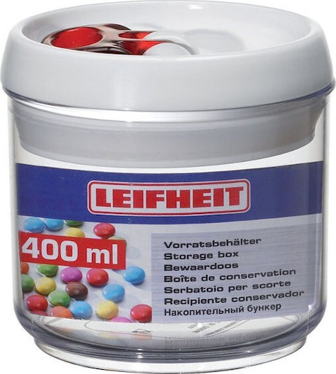 Leifheit Fresh & Easy Κουτί Γενικής Χρήσης με Αεροστεγές Καπάκι Πλαστικό Διάφανο 400ml
