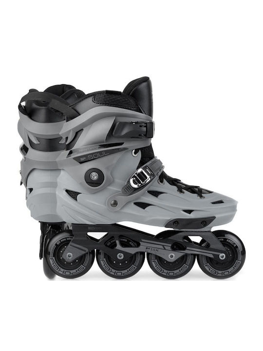 Spokey Soul Inline Rollers Γκρι Ενηλίκων/Παιδικά