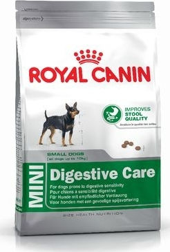 Royal Canin Digestive Care Mini 3kg Dry Food Gluten-Free for Adult Small Breed Dogs with Poultry and Rice