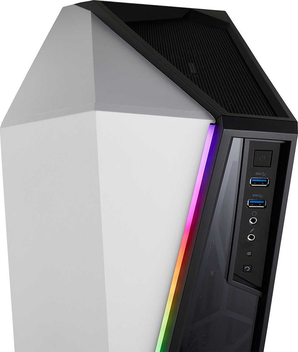 Corsair Carbide Series Spec Omega Rgb Tempered Glass White Skroutzgr