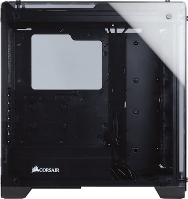 Corsair Crystal 570X RGB Gaming Midi Tower Κουτί Υπολογιστή με Πλαϊνό Παράθυρο White