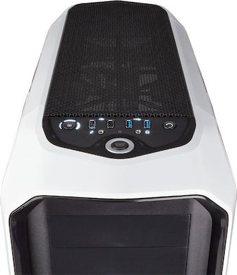 Corsair Graphite 780T Gaming Full Tower Κουτί Υπολογιστή με Πλαϊνό Παράθυρο Λευκό