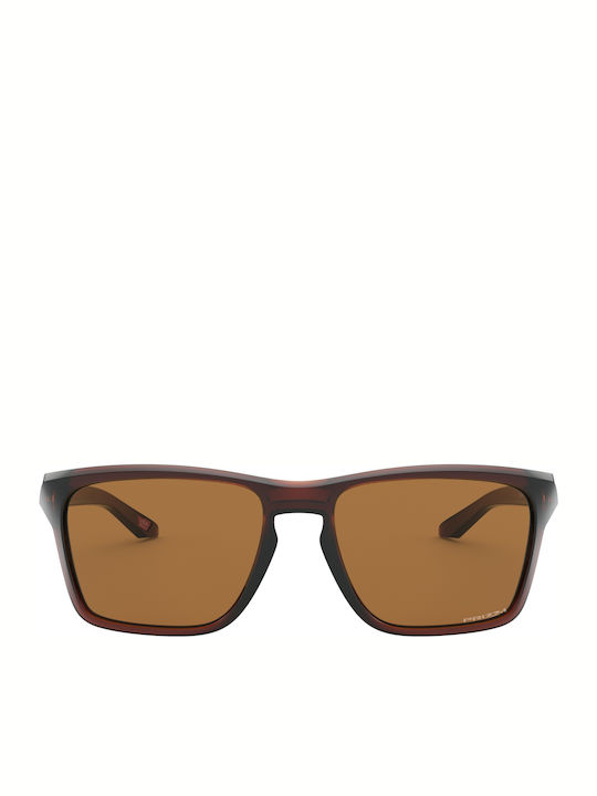 Oakley Sylas Γυαλιά Ηλίου Καφέ με Κοκκάλινο Σκελετό