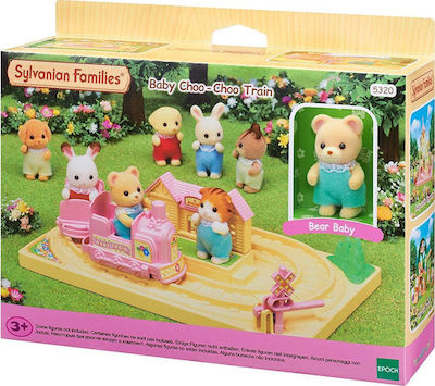 Epoch Toys Miniature Toy Baby Choo-Choo Train Sylvanian Families for 3+ Years 17cm.