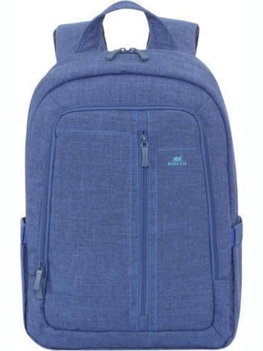 Rivacase Alpendorf 7560 Αδιάβροχη Τσάντα Πλάτης για Laptop 15.6" σε Μπλε χρώμα