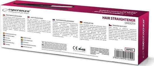 Esperanza Smooth EBP001 Πρέσα Μαλλιών με Κεραμικές Πλάκες
