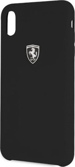 Ferrari Off Track Back Cover Silicone Black (iPhone XS Max)