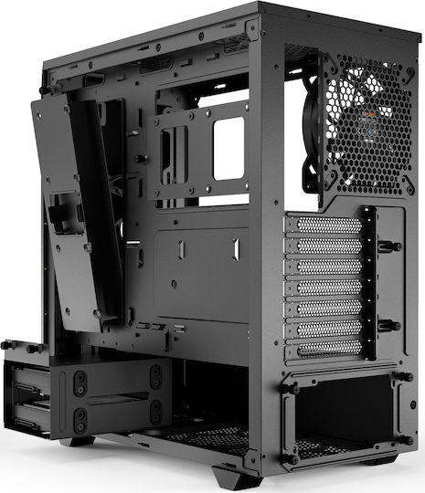 Be Quiet Pure Base 500 Gaming Midi Tower Κουτί Υπολογιστή με Πλαϊνό Παράθυρο Μαύρο