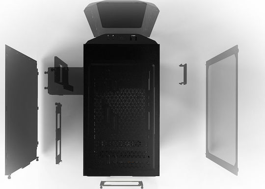 Be Quiet Pure Base 500 Gaming Midi Tower Κουτί Υπολογιστή με Πλαϊνό Παράθυρο Μαύρο