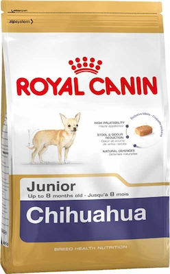 Royal Canin Puppy Chihuahua 1.5kg Trockenfutter für Welpen kleiner Rassen mit Geflügel und Reis