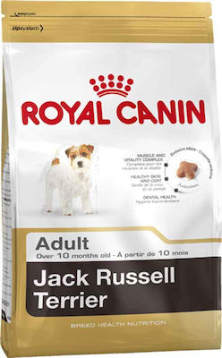 Royal Canin Adult Jack Russell Terrier 3kg Dry Food for Adult Dogs of Small Breeds with Corn, Rice and Poultry