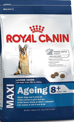 Royal Canin Maxi Ageing 8+ 3kg Ξηρά Τροφή για Ηλικιωμένους Σκύλους Μεγαλόσωμων Φυλών με Καλαμπόκι, Πουλερικά και Ρύζι