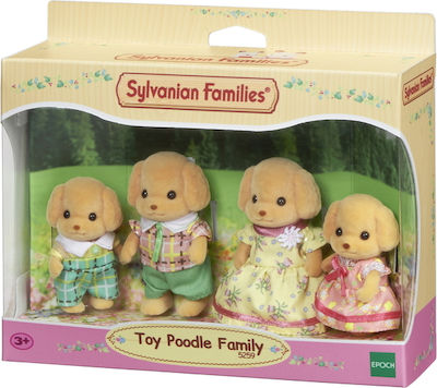 Epoch Toys Παιχνίδι Μινιατούρα Sylvanian Families Toy Poodle Family για 3+ Ετών