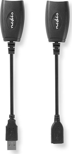 Nedis CCGP60EXTBK500 Αντάπτορας Δικτύου USB-C με Ενσύρματη Σύνδεση Ethernet