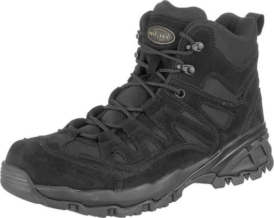 Mil-Tec Military Boots Suede Black 12824002