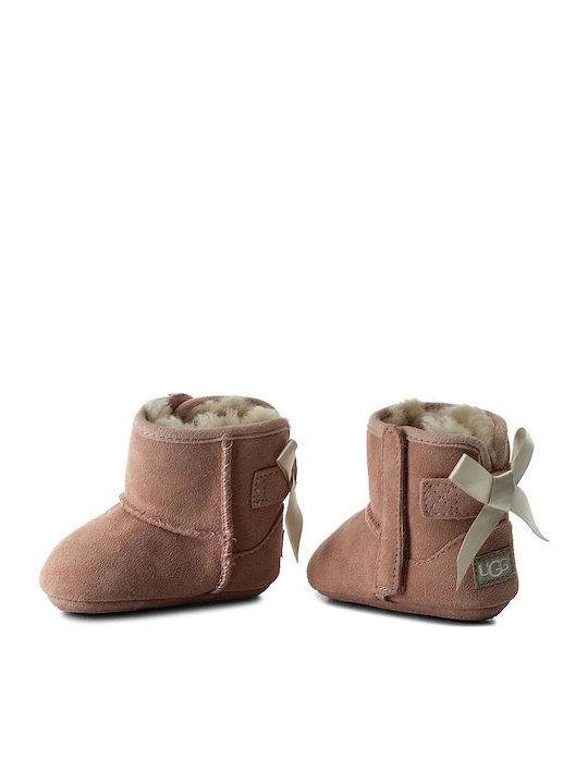 UGG Βρεφικά Μποτάκια Αγκαλιάς Πορτοκαλί Jesse Bow II