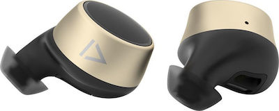 Creative Outlier In-ear Bluetooth Handsfree Ακουστικά με Αντοχή στον Ιδρώτα και Θήκη Φόρτισης Χρυσά