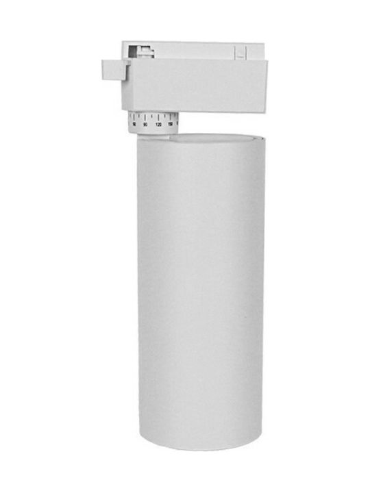 GloboStar Single LED Cool White Spot in White Color