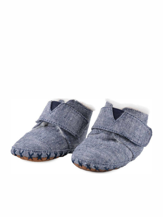 Toms Weiche Babyschuhe Blau Cuna