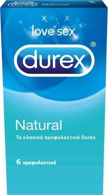 Durex Προφυλακτικά Natural 6τμχ