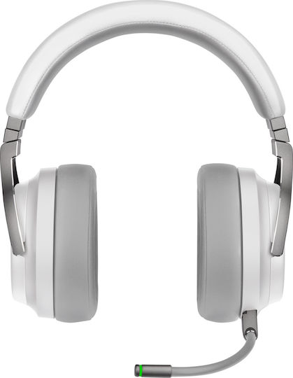 Corsair Virtuoso RGB Wireless Over Ear Gaming Headset με σύνδεση USB Λευκό