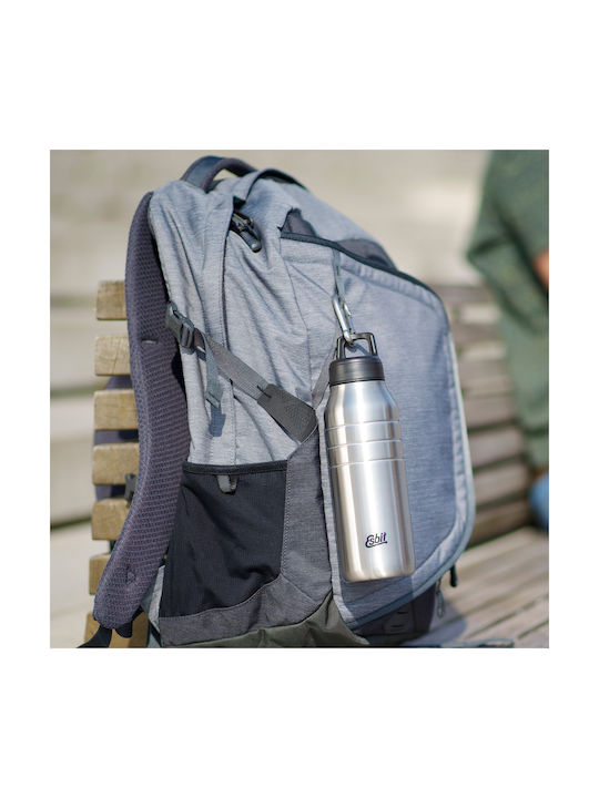 Esbit Stainless Steel Water Bottle 680ml Silver