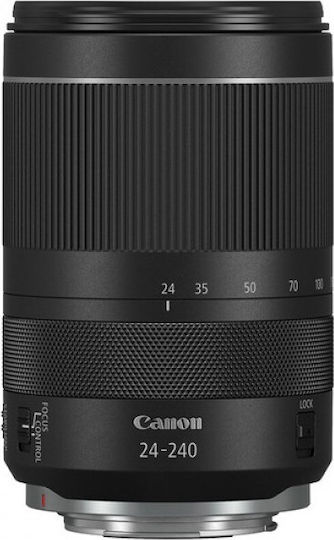 Canon Full Frame Camera Lens RF 24-240mm f/4-6.3 IS USM Super Telephoto / Tele Zoom for Canon RF Mount Black