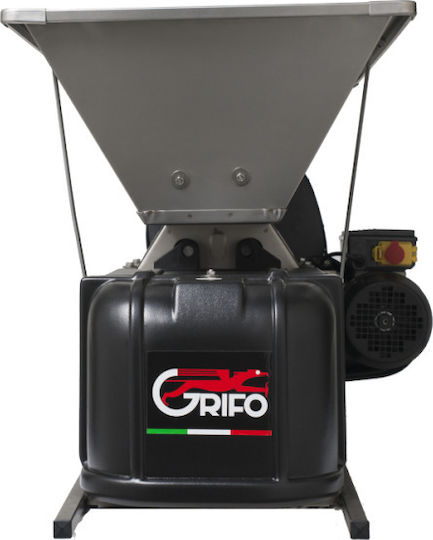 Grifo DMCI Zdrobitor Electric de Struguri 220V cu Separator și Pompă pentru Producție de până la 1500 kg/h