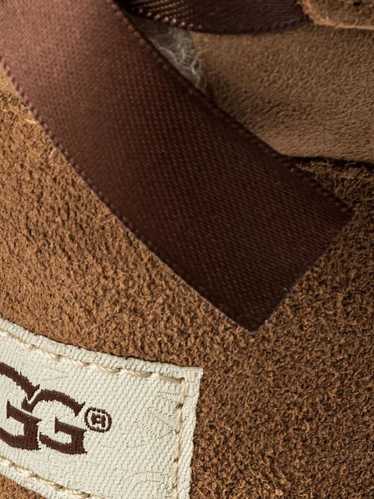 Bailey Suede Kids Boots Brown