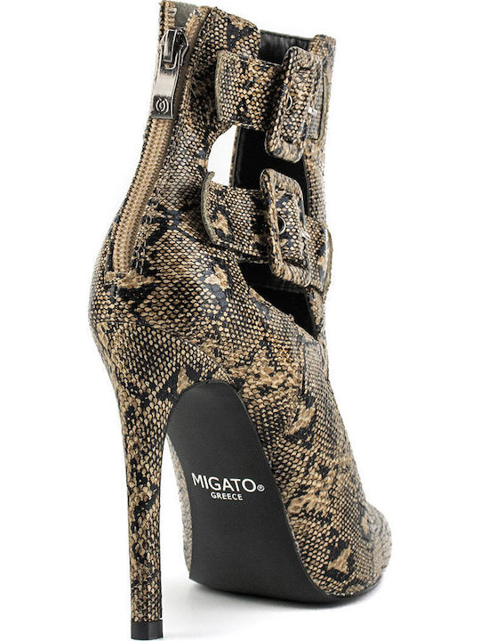 Stiefeletten Damen Mehrfarbig